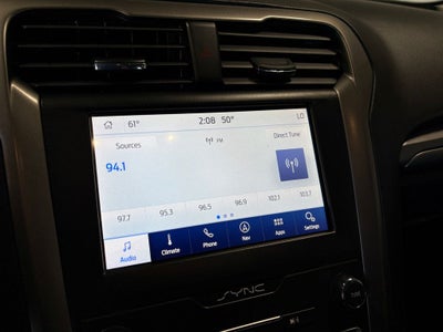 2020 Ford Fusion SE Power Moonroof