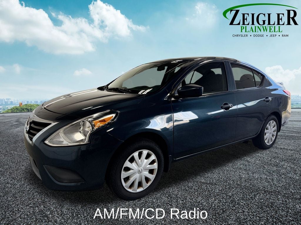 Used 2017 Nissan Versa Sedan S Plus with VIN 3N1CN7AP0HL833818 for sale in Plainwell, MI