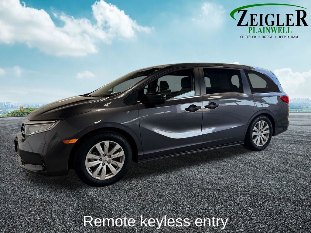 2021 Honda Odyssey LX 3rd row seat