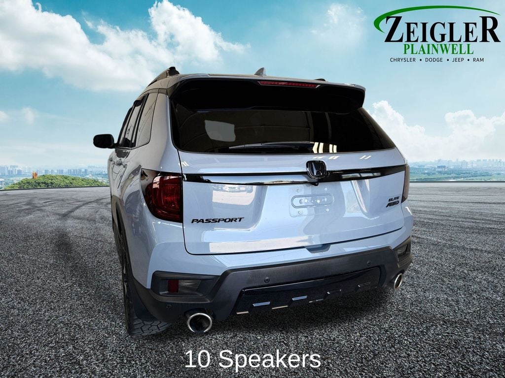 2022 Honda Passport Elite Navigation system: Honda Satellite-Linked Navigati