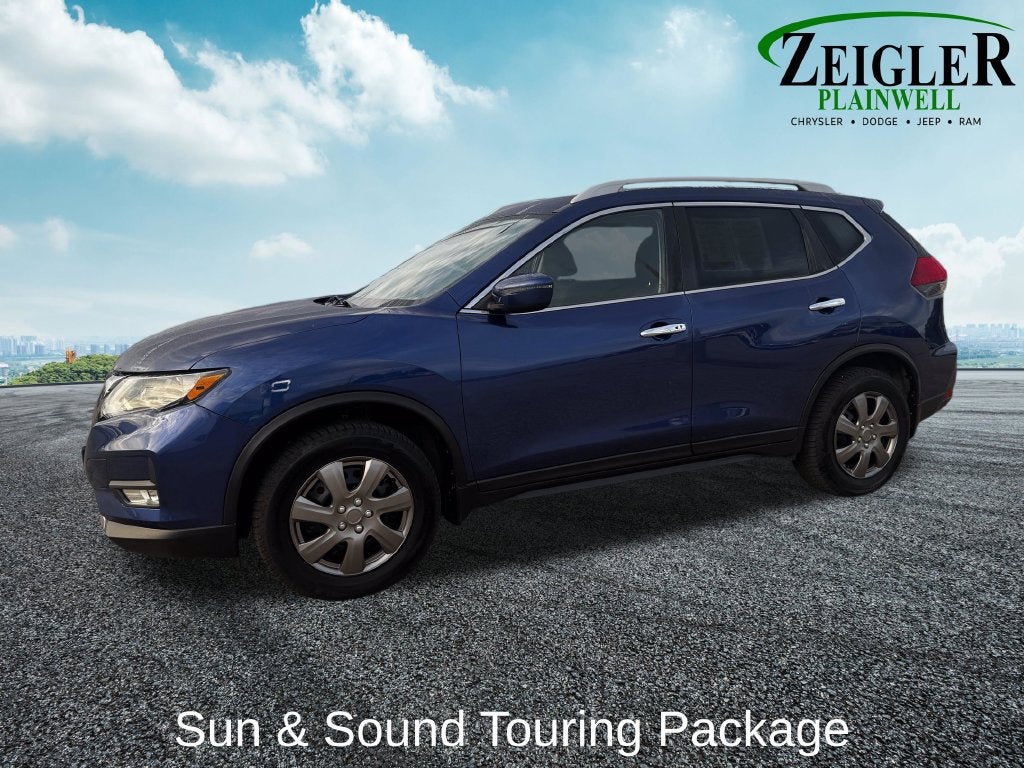 Used 2019 Nissan Rogue SV with VIN 5N1AT2MV6KC741473 for sale in Plainwell, MI