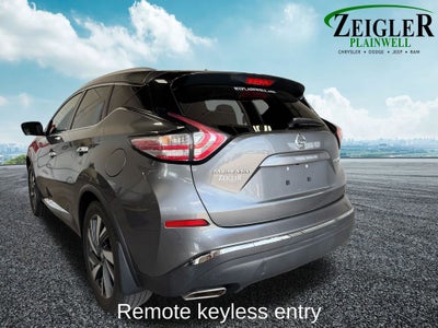 2016 Nissan Murano Platinum Panoramic Moonroof