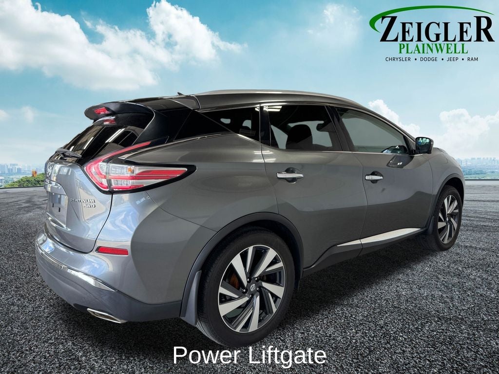 2016 Nissan Murano Platinum Panoramic Moonroof