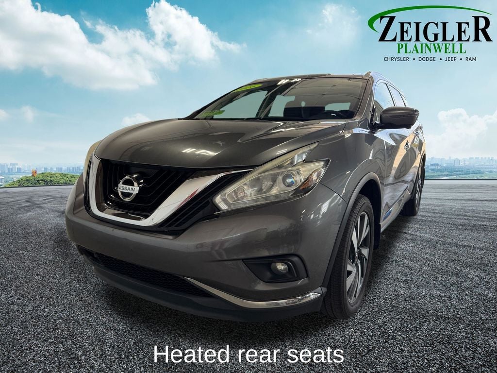 2016 Nissan Murano Platinum Panoramic Moonroof