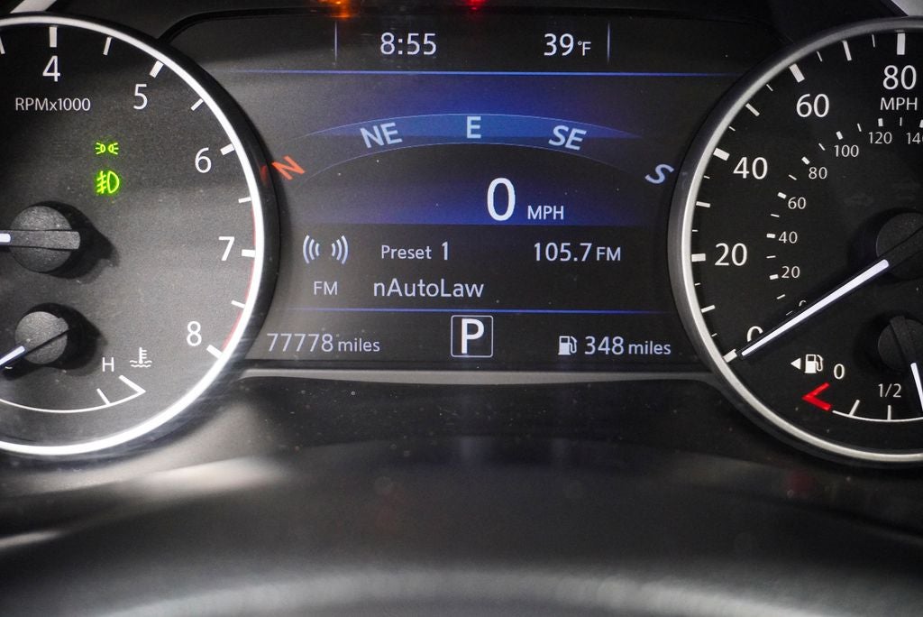 2018 Nissan Murano SV Navigation System & Power Panoramic Moonroof