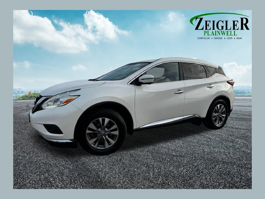 2016 Nissan Murano SL Power Panoramic Moonroof