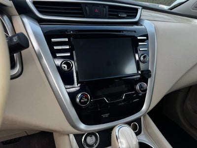 2016 Nissan Murano SL Power Panoramic Moonroof