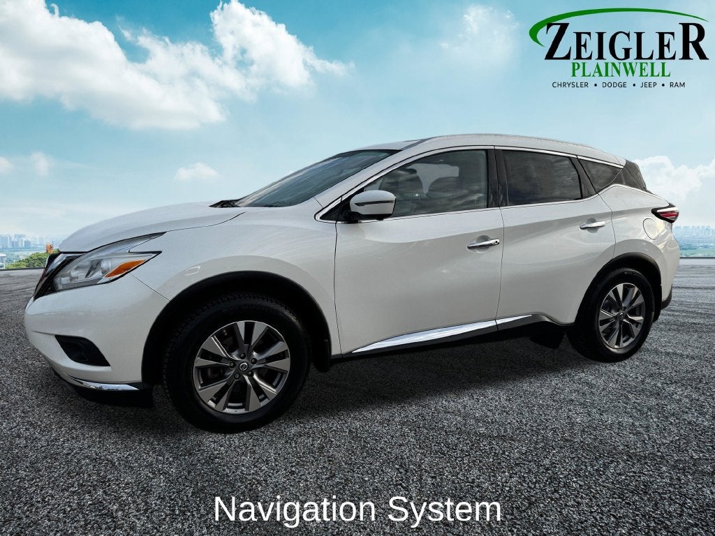 Used 2016 Nissan Murano SL with VIN 5N1AZ2MH3GN102049 for sale in Plainwell, MI