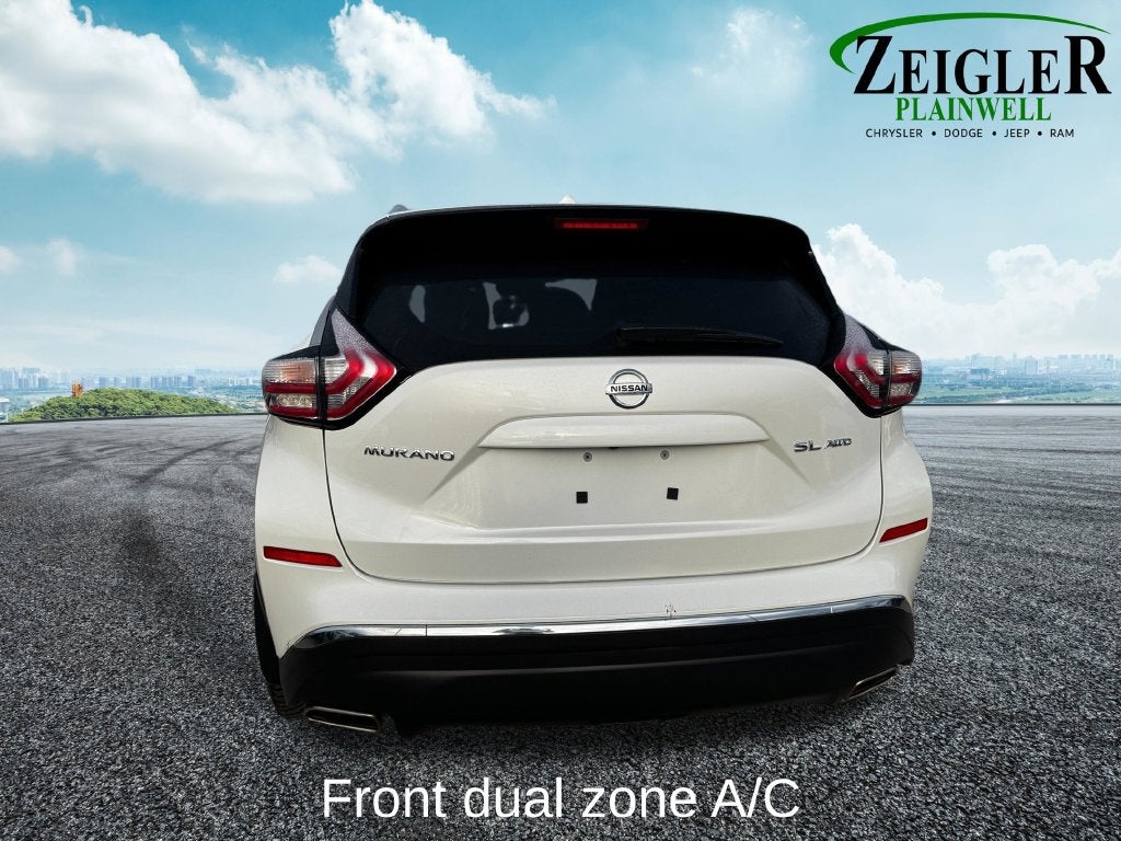 2016 Nissan Murano SL Power Panoramic Moonroof