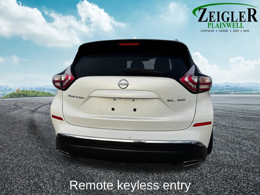 2016 Nissan Murano SL Power Panoramic Moonroof