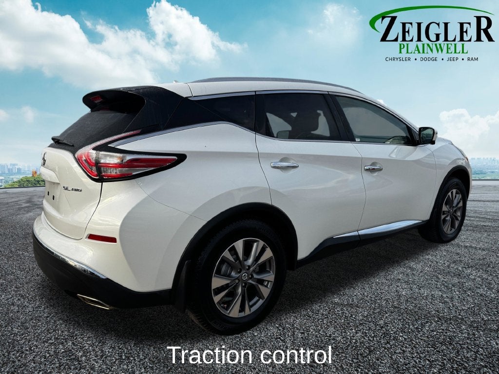 2016 Nissan Murano SL Power Panoramic Moonroof