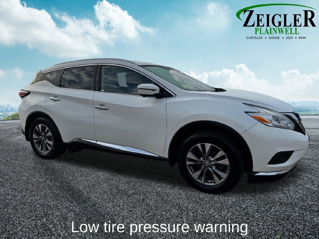 2016 Nissan Murano SL Power Panoramic Moonroof