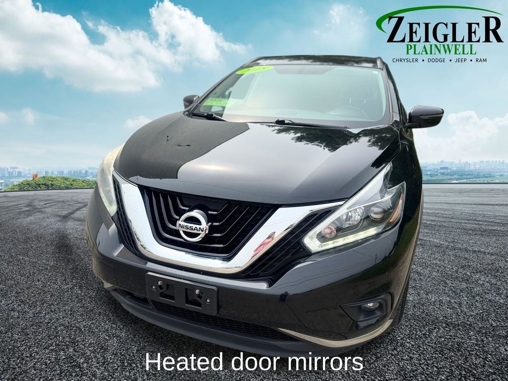 2018 Nissan Murano SL Panoramic Moonroof