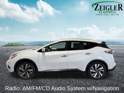 2016 Nissan Murano Platinum Power Panoramic Moonroof