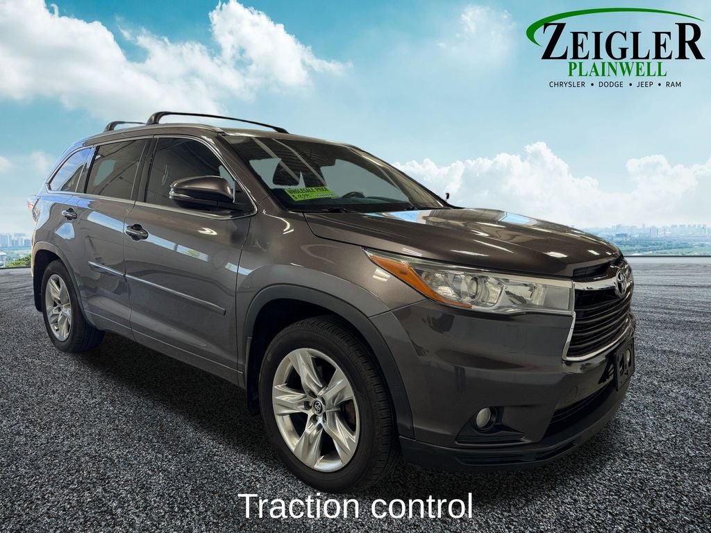 2016 Toyota Highlander Limited Navigation System