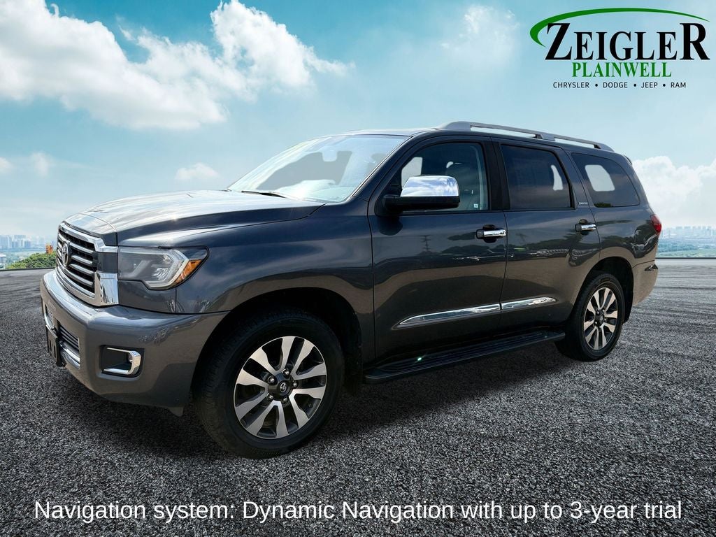 2020 Toyota Sequoia Limited Power moonroof