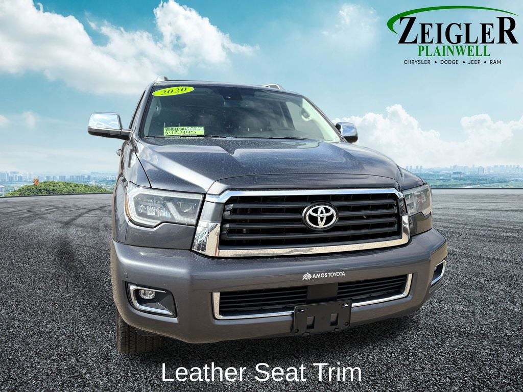 2020 Toyota Sequoia Limited Power moonroof