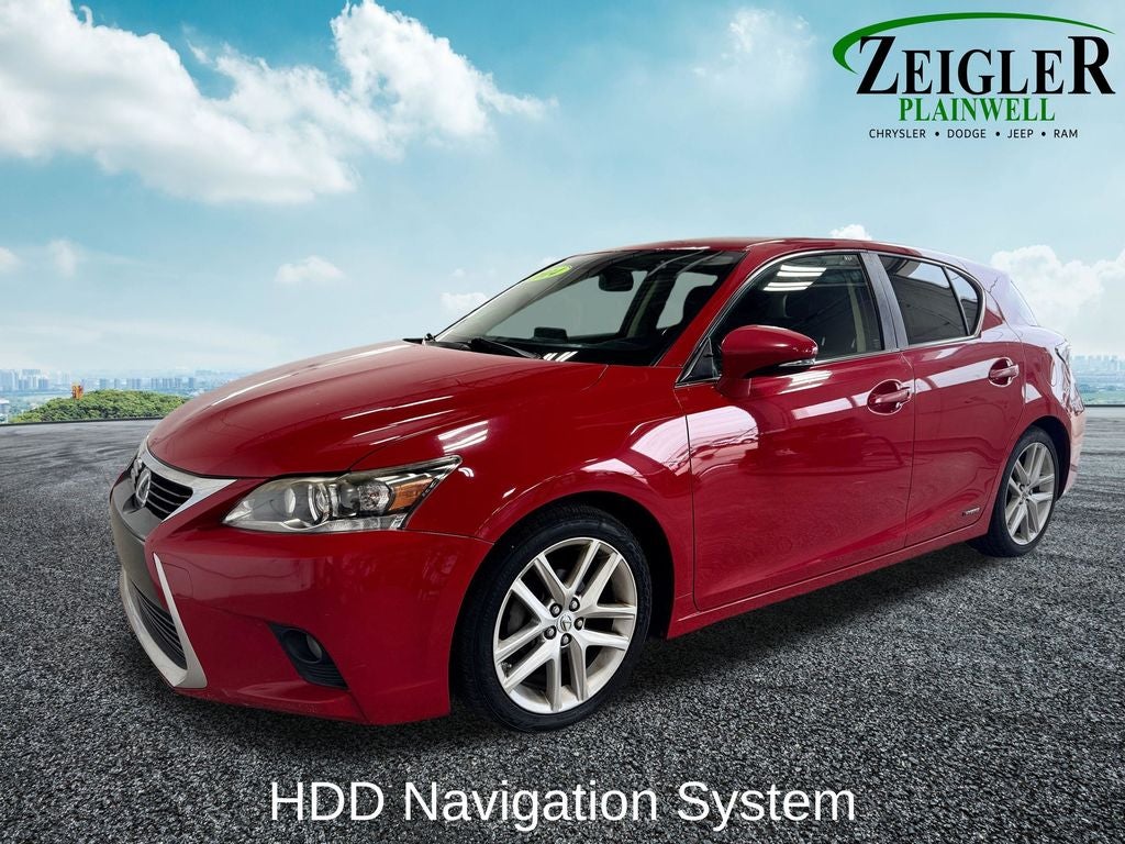 2014 Lexus CT 200h Power moonroof