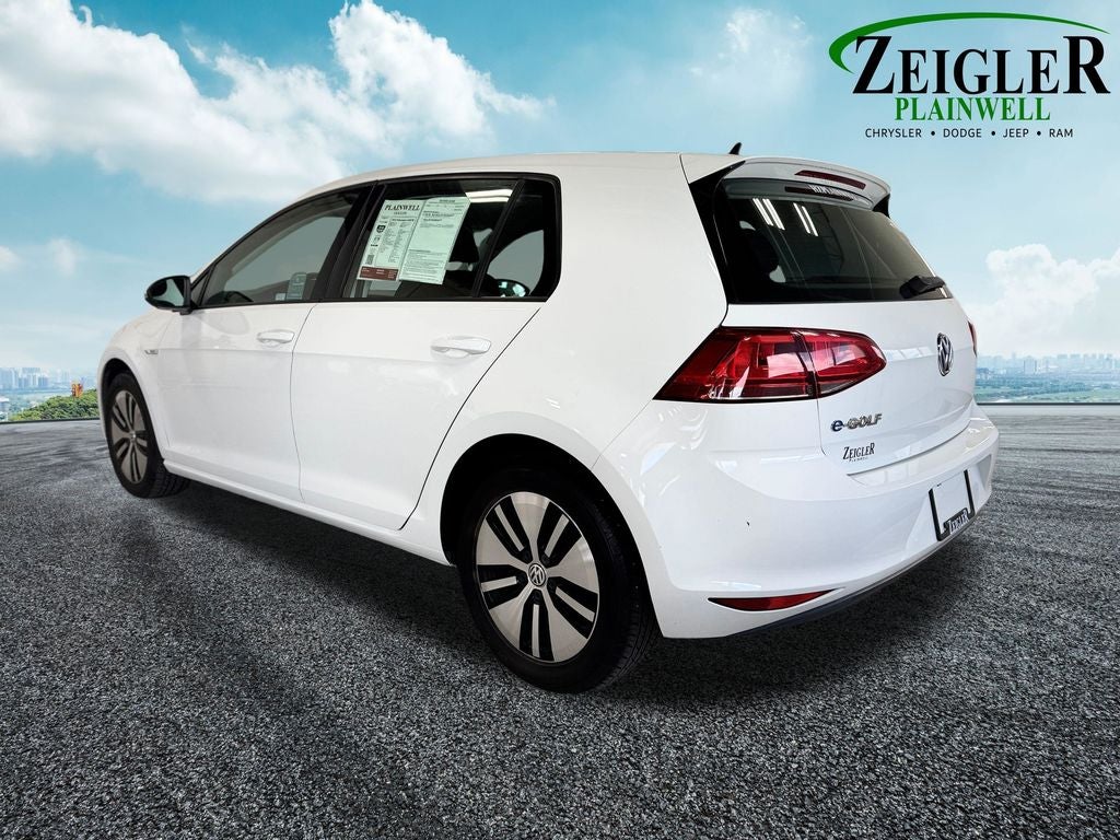 2016 Volkswagen e-Golf SE