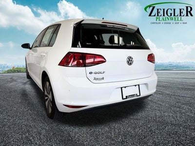 2016 Volkswagen e-Golf SE