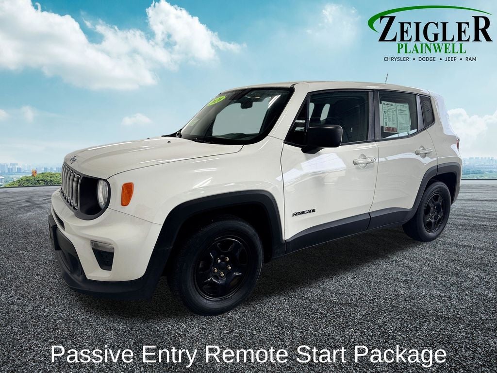 Used 2020 Jeep Renegade Sport with VIN ZACNJAAB7LPL00963 for sale in Plainwell, MI