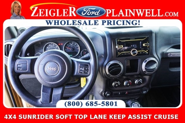 2013 Jeep Wrangler Sport 4X4 SUNRIDER SOFT TOP LANE KEEP ASSIST CRUISE
