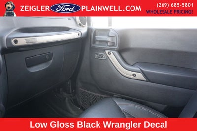 2016 Jeep Wrangler Unlimited Sahara 75TH ANNIVERSARY HEATED LEATHER HARD TOP V6 TOW