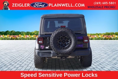 2018 Jeep Wrangler Unlimited Sport S V6 4 DOOR LIFT KIT CUSTOM WHEELS TIRES