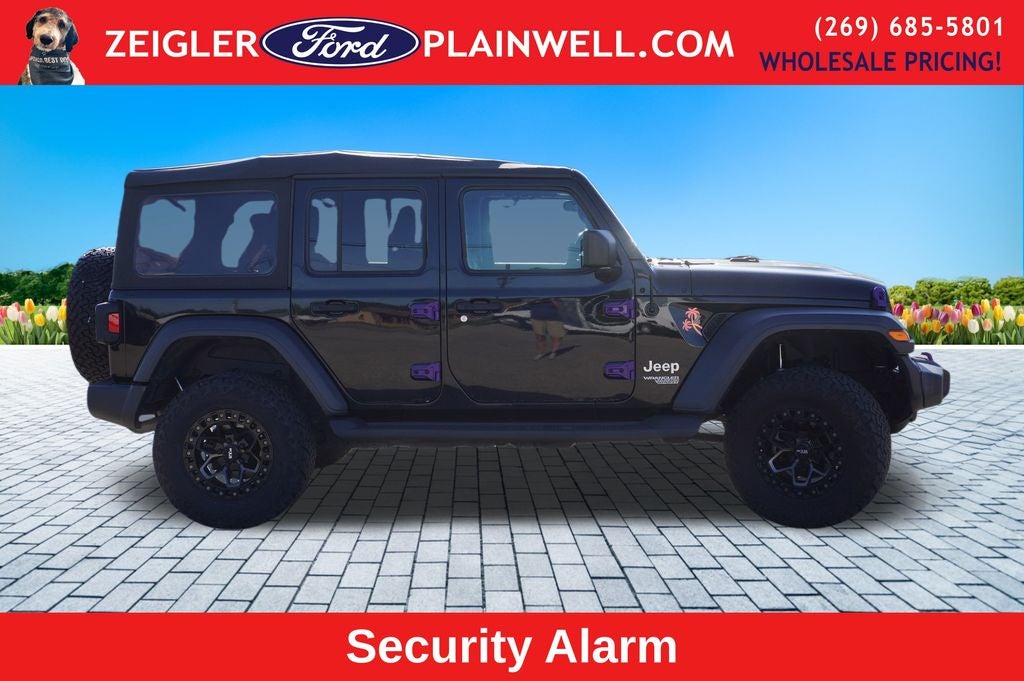 2018 Jeep Wrangler Unlimited Sport S V6 4 DOOR LIFT KIT CUSTOM WHEELS TIRES