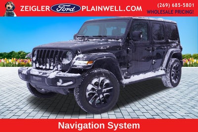 2022 Jeep Wrangler Unlimited Sahara High Altitude LEATHER 4X4 BODY COLOR TO MATCH