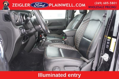 2022 Jeep Wrangler Unlimited Sahara High Altitude LEATHER 4X4 BODY COLOR TO MATCH