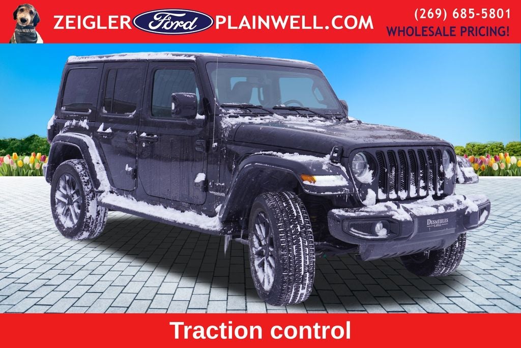 2022 Jeep Wrangler Unlimited Sahara High Altitude LEATHER 4X4 BODY COLOR TO MATCH