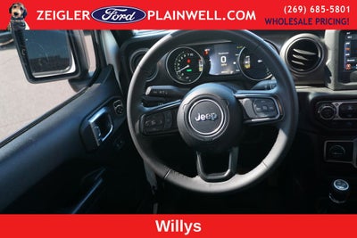 2023 Jeep Wrangler Base 4xe Willys Hybrid Navigation Rear Camera 4x4