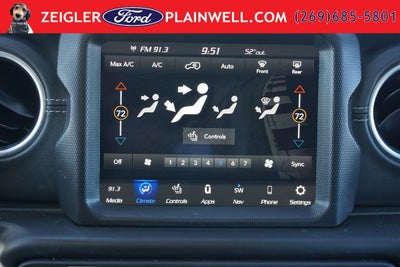 2023 Jeep Wrangler Sahara 4xe BLACK WHEELS LEATHER COLD WEATHER PKG HARD TOP