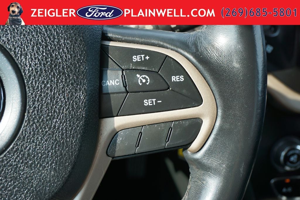2015 Jeep Cherokee Latitude 4x4 Rear Camera P Seat