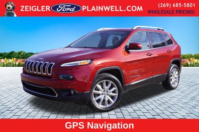 2016 Jeep Cherokee Limited 4x4 Navigation Leather V6