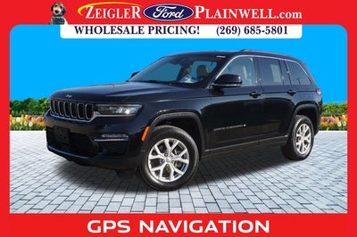 2022 Jeep Grand Cherokee Limited 4X4 PANORAMIC ROOF HEATED LEATHER NAV