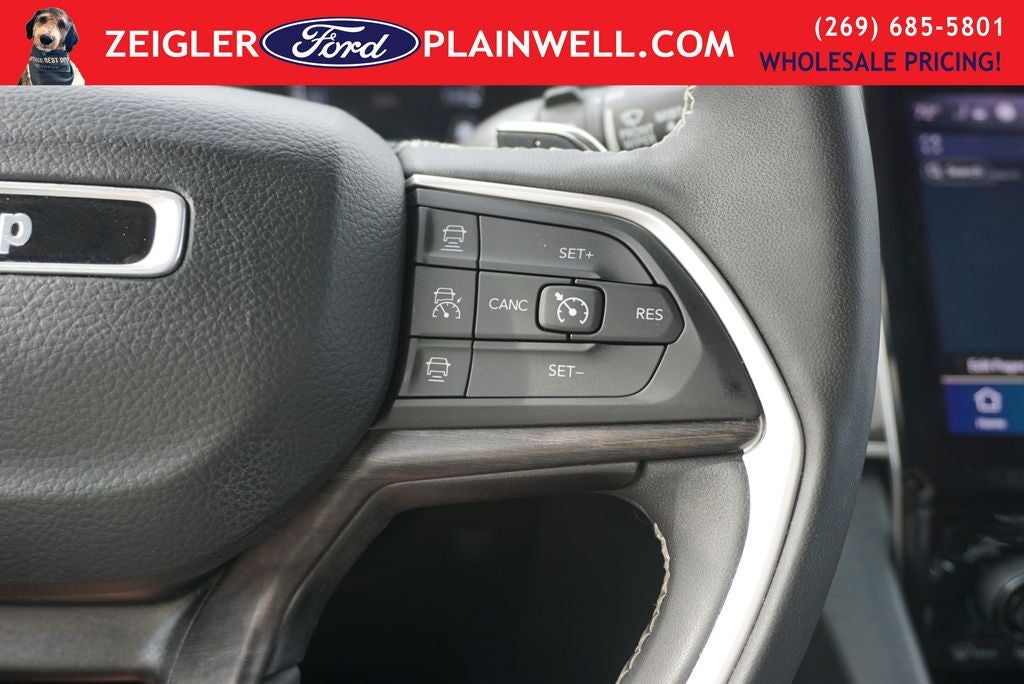 2023 Jeep Grand Cherokee Limited 4x4 Navigation Heated Leather & Steering Rear Came