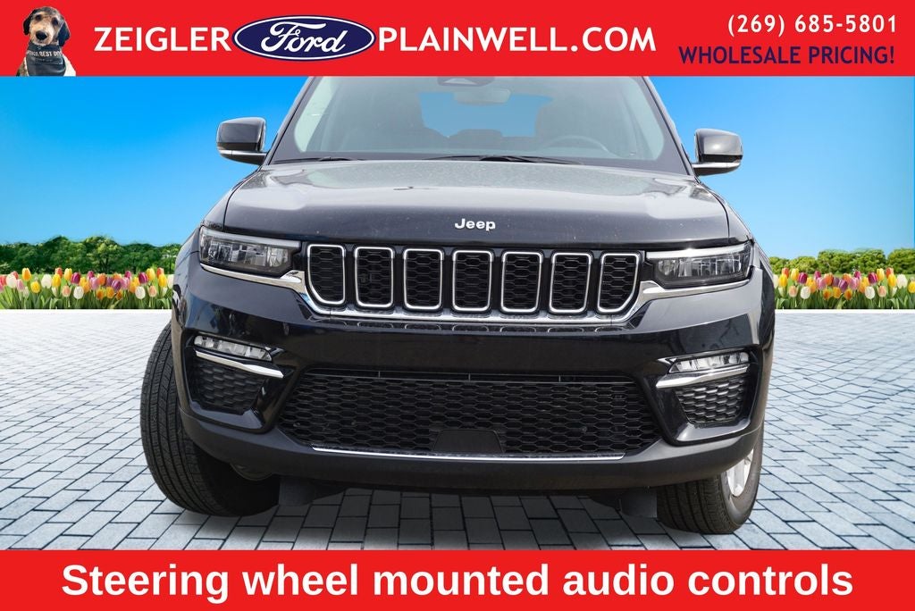 2023 Jeep Grand Cherokee Limited 4x4 Navigation Heated Leather & Steering Rear Came