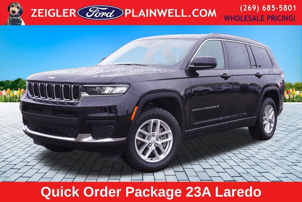2023 Jeep Grand Cherokee L Laredo L 3rd Row Luxury Tech Pkg Heated Seats & Steering
