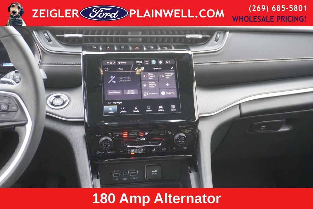 2023 Jeep Grand Cherokee L Altitude 4x4 Black Appearance Pkg Power Moonroof Rear Camer