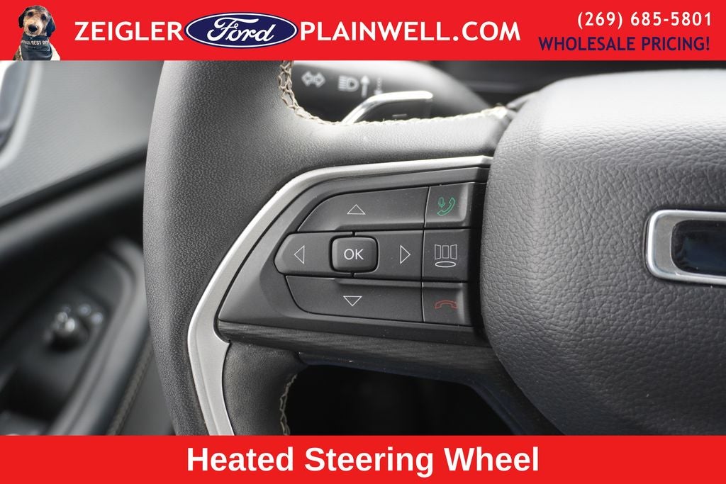 2023 Jeep Grand Cherokee L Altitude 4x4 Black Appearance Pkg Power Moonroof Rear Camer