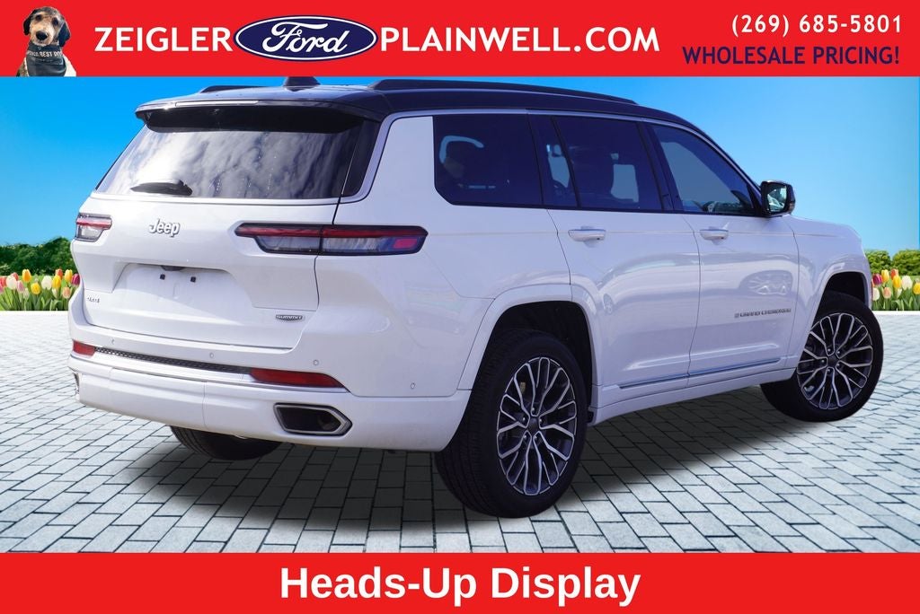 2025 Jeep Grand Cherokee L Summit RESERVE PRO TECH IV PKG NIGHT VISION MOONROOF HU D