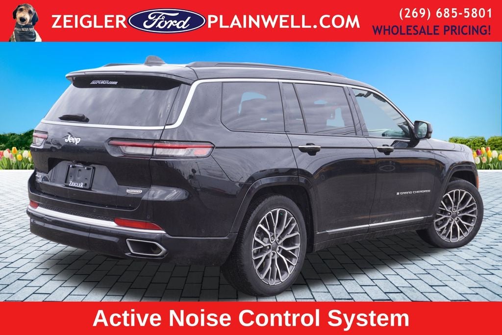 2024 Jeep Grand Cherokee L Summit RESERVE PKG L PANORAMIC ROOF HEATED COOLED LEATHER