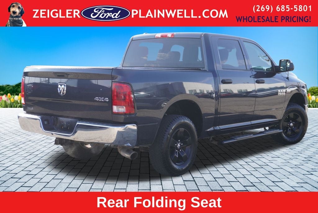 2014 RAM 1500 Tradesman CREW CAB 4x4 HEMI 5.7L V8 REAR CAMERA TRAILER TOW