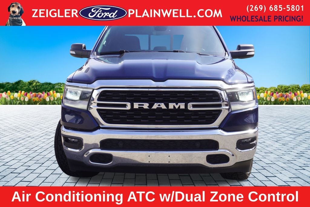2022 RAM 1500 Big Horn/Lone Star CREW CAB 4X4 NAVI 5.7L HEMI V8 HEATED SEATS REAR
