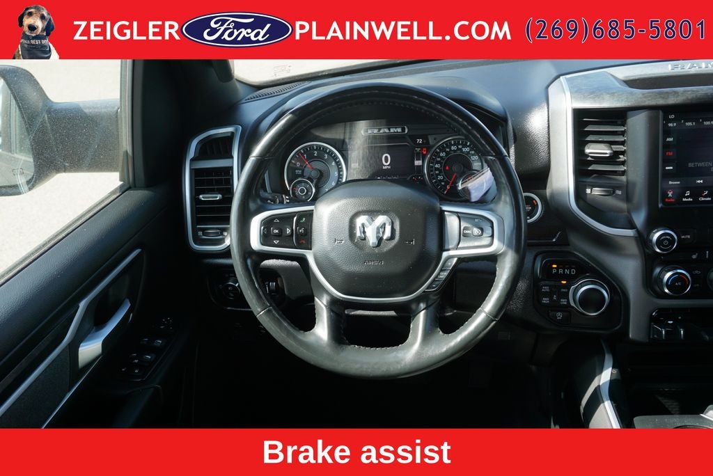 2021 RAM 1500 Big Horn/Lone Star CREW CAB 4x4 LEVEL 2 EQUIP GROUP 20" CHROME WHEELS