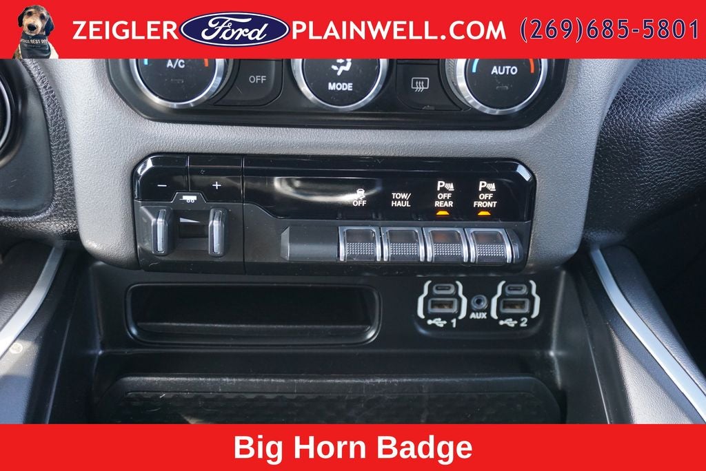 2021 RAM 1500 Big Horn/Lone Star CREW CAB 4x4 LEVEL 2 EQUIP GROUP 20" CHROME WHEELS