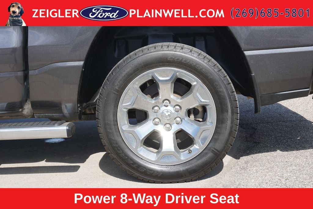 2021 RAM 1500 Big Horn/Lone Star CREW CAB 4x4 LEVEL 2 EQUIP GROUP 20" CHROME WHEELS