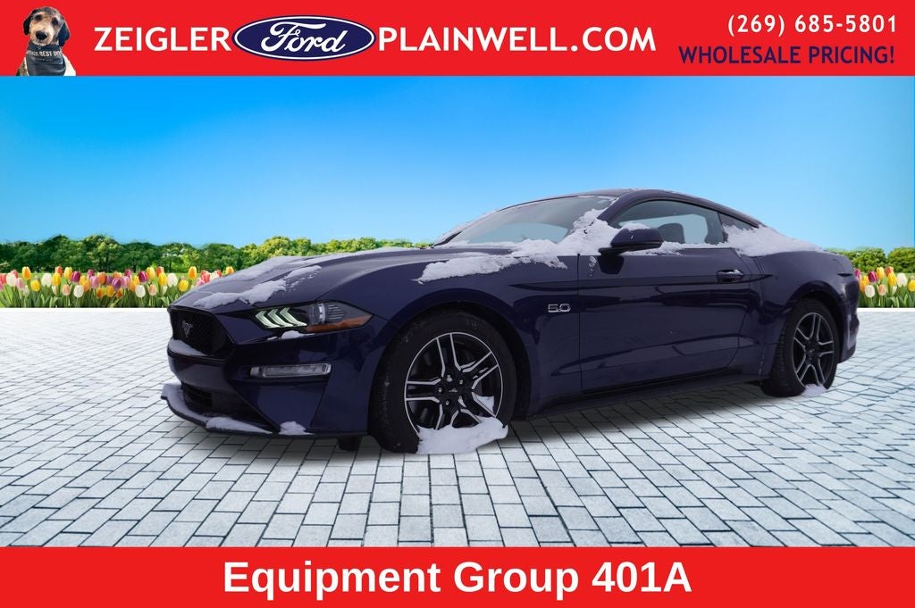 2020 Ford Mustang GT Premium 5.0 LITER V8 HEATED LEATHER NAVIGATION